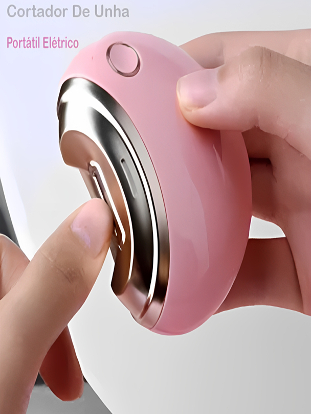 Cortador de Unhas Automático Para Uso Adulto/ Crianças/Bebê/Proteção De Dedos Manicure Recarregável